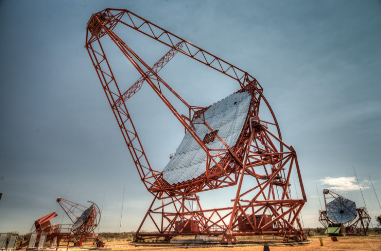 Le réseau de télescopes H.E.S.S. 